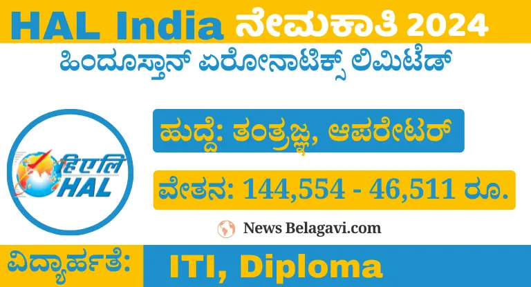 HAL India Recruitment 2024